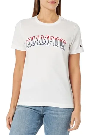 Champion Legacy Legacy Color Punch W - Light Cotton Jersey S-S Regular Crewneck T-Shirt, , Donna FW23