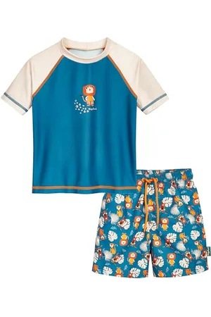 Playshoes Zweiteiler Set di Rash Guard, , 98/104 cm Bambini e Ragazzi