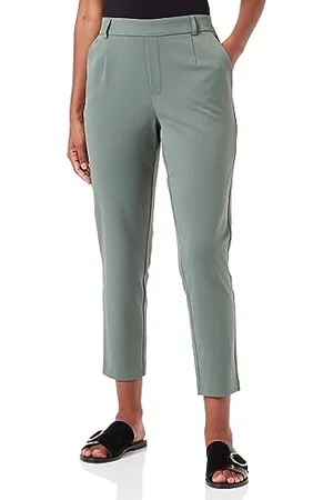 VILA Vivarone HW Slim Pant – Noos Pantaloni in Tessuto, , 50 Donna
