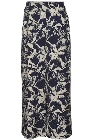 VERO MODA Vmjosie HW Wide Pant Wvn Ga Noos Pantaloni in Tessuto, , M Donna