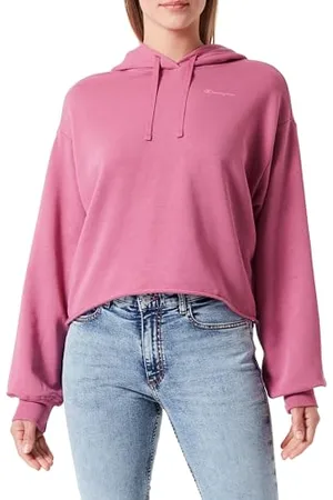 Champion Legacy Minimalist Resort W-Spring Terry Boxy Felpa con Cappuccio, , M Donna