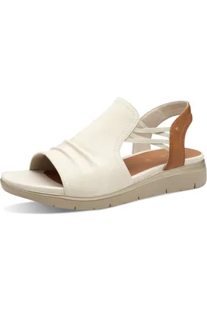 Jana Damen Flache Sandale Vegan, Bassi Donna, , 39 EU