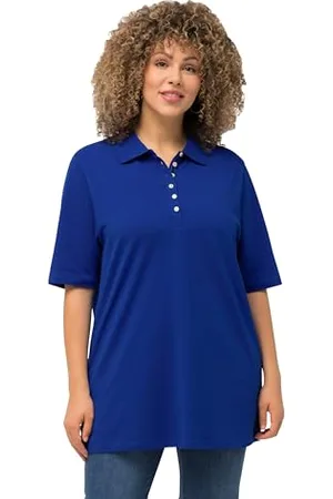 Ulla Popken Polo Basic, , 56/58 IT Donna