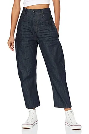 G-Star Donna C-Staq 3d Boyfriend Crop Jeans C, (3d raw denim D17869-B988-1241), 27W / 30L