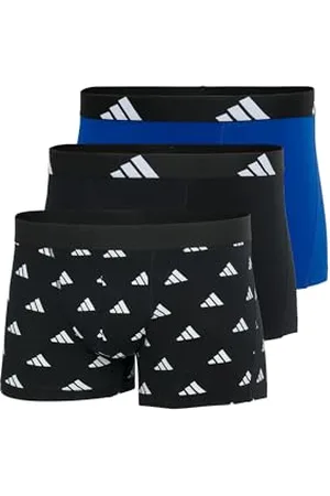 adidas Trunk (3pk) -Active Flex Cotton Intimo, , S (Pacco da 3) Uomo