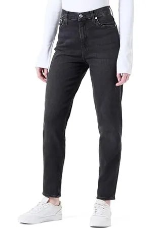 Calvin Klein Mom Jean Affusolato, , 25W / 28L Donna