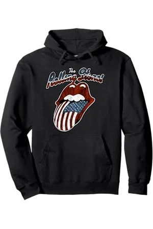 The Rolling Stones Il tour dei Rolling Stones in America Band Music Felpa con Cappuccio