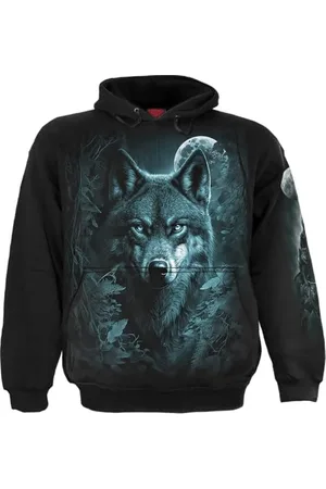 Spiral Forest Guardians Uomo Felpa con Cappuccio XL 100% Cotone Regular