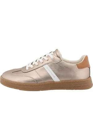 TOM TAILOR 9590150001, Scarpe da Ginnastica Donna, Gold, 37 EU