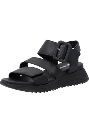 Rieker W2950, Sandali con Zeppa Donna, , 40 EU