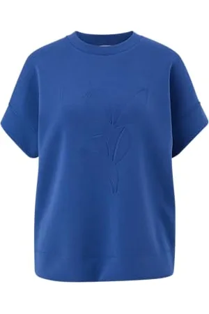 QS by s.Oliver 2131984 Felpa a Maniche Corte, , 42 Donna