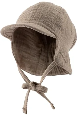 Sterntaler Schirmmütze mit Bindeband aus Musselin Cappello da Sole, , 45 Bambini e Ragazzi