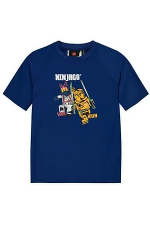 LEGO Wear Lwaris 302-Maglietta da Bagno Ninjago con Protezione UV Bermuda, , 122 Bambini e Ragazzi