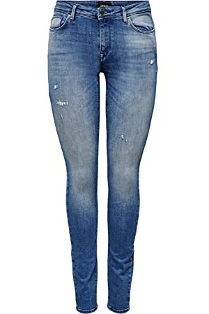 ONLY Onlshape Life Reg Skinny DNM Rea540 Noos Jeans, , 33W x 32L Donna