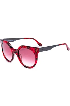 Italia Independent 0801-053-ACE Occhiali da Sole, (Rojo), 52.0 Donna
