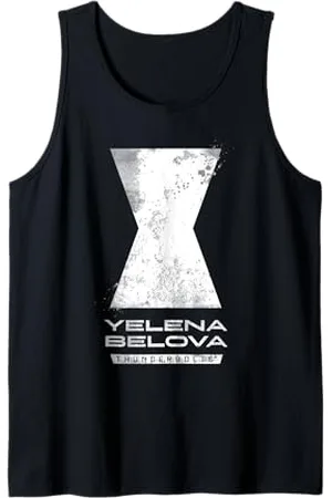 Marvel Thunderbolts Yelena Belova Black Widow Logo Canotta