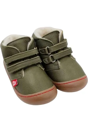 POLOLO Nino Wollfutter Grün, Stivali da Neve Unisex-Bambini, , 20 EU