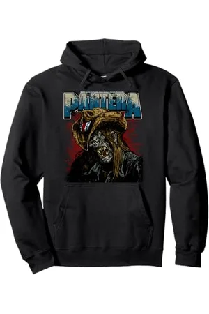 Pantera Horror heavy metal crudo e brutale Felpa con Cappuccio