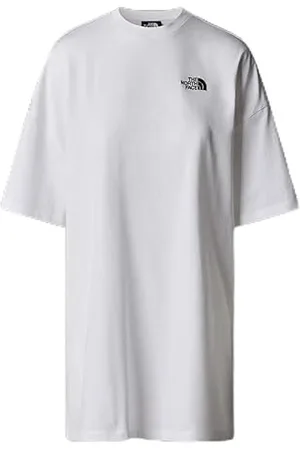 The North Face NF0A87NF94X W S/S Essential Oversize Tee Dress T-Shirt Donna Taglia L