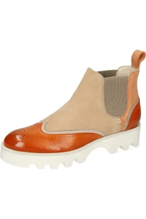 Melvin & Hamilton Sally 19, Stivaletto Donna, Colore: Arancione, 35 EU