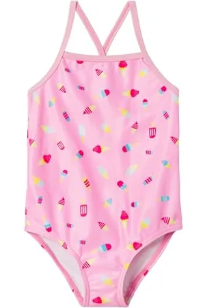 NAME IT Nmfzille Swimsuit Box TB Costume Intero, , 86/92 cm Bambine e Ragazze