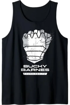 Marvel Thunderbolts Bucky Barnes Winter Soldier Hand Logo Canotta