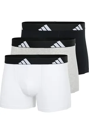 adidas Trunk (3pk) -Active Flex Cotton Intimo, , XXL (Pacco da 3) Uomo