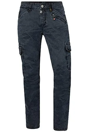Timezone Regular Ben Cargo Pantaloni, (Dark Night Blue 3115), 48 IT (34W/32L) Uomo