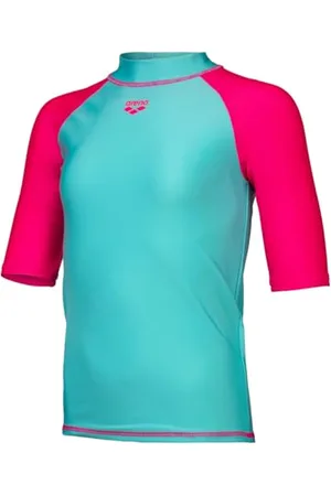 Arena Maglia a Maniche Corte da Bambino Graphic con Protezione UV