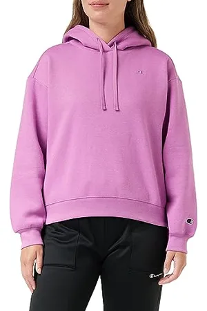 Champion Rochester 1919 Logo W - C-Logo Heavy Powerblend Fleece Felpa con Cappuccio, , Donna FW23