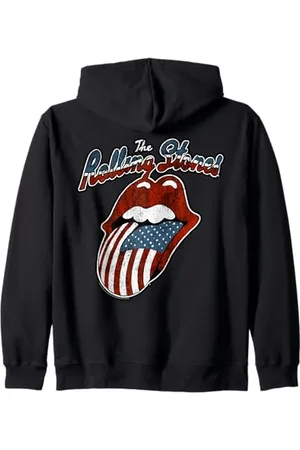 The Rolling Stones Il tour dei Rolling Stones in America Band Music Felpa con Cappuccio