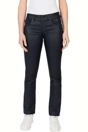 Pepe Jeans Slim Jeans LW Pl204737, Jeans Donna, (Denim-bc2), 26W / 32L