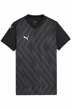 PUMA Maglia Teamglory Wmns Calcio, Black White, XL Unisex-Adulto