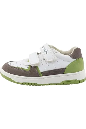 Lurchi 95L0103003, Scarpe da Ginnastica, Grey-Green, 32 EU Larga