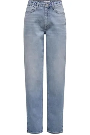 ONLY Onljuicy HW Mom Rea365 DNM Noos Jeans Fit, , 32W x 32L Donna