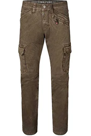 Timezone Regular Bentz, Pantaloni Uomo, (Dark Sand 6028), 40W 34L