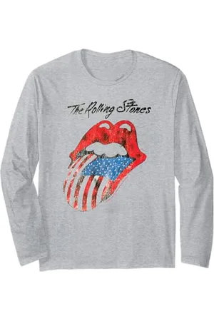 The Rolling Stones I Rolling Stones Lingua americana Musica rock Maglia a Manica