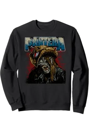 Pantera Horror heavy metal crudo e brutale Felpa