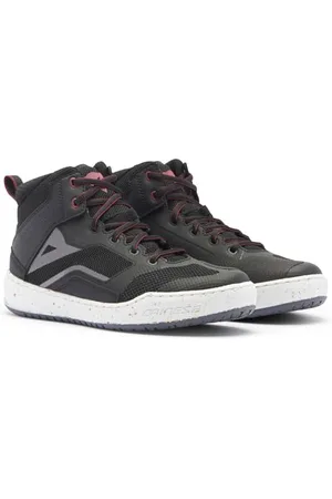 Dainese Suburb Air Shoes Wmn, Scarpe Moto Estive Donna, Nero/Bianco/Burro di Mela, 39 EU