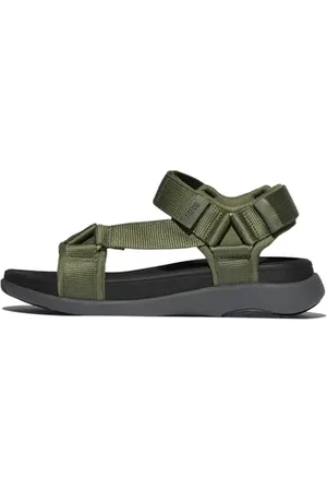 FitFlop F-Mode Go Mens Adj. Webbing Back-Strap Sandals, Sandali Uomo, , 46 EU