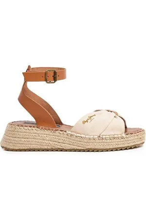 Pepe Jeans Kate One, Sandalo Donna, Bianco (bianco sporco), 37 EU