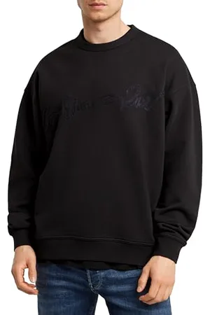 G-Star Uomo Chenille G-Script Loose Sweater, (dk black D25134-D257-6484), S