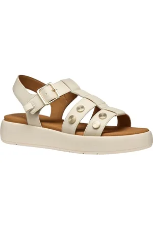 Geox D CAMALEI E, Sandalo Piatto Donna, , 35 EU