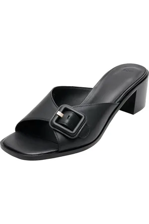 HUGO BOSS Charlize_Mule50_VCBK, Muli Donna, Black, 39 EU