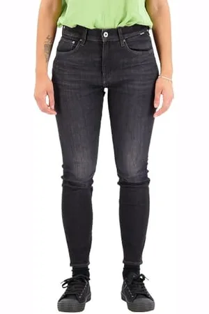 G-Star 3301 Skinny Jeans, Jeans Donna, (Worn In Coal D05175-a634-b179), 27W / 28L