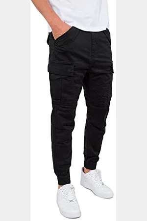 Alpha Industries Airman Pantaloni Casual da Uomo, Black, 44