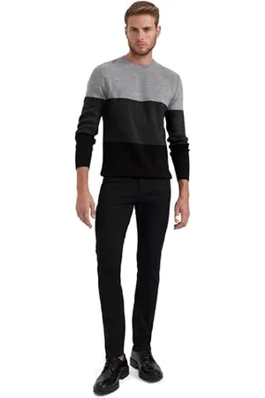 DeFacto B2089ax Pantaloni, , 33W x 32L Uomo