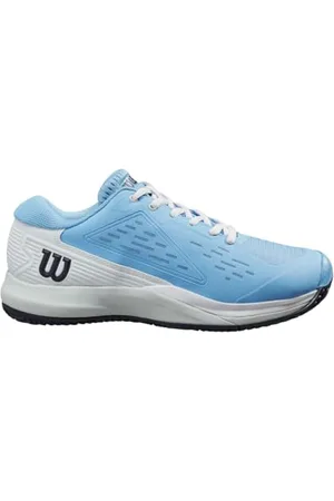 Wilson Rush PRO Ace Clay, Tennis Shoe Donna, Bonnie Blue/Ballad Blue/Navy Blazer, 40 EU