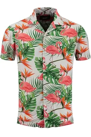Key Largo KEYLARGO Klkeys 1/2 Patterned Camicia, (1000), L Uomo