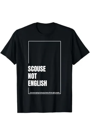 Camp David Scouse non inglese perché infastidisce sempre le persone giuste Maglietta